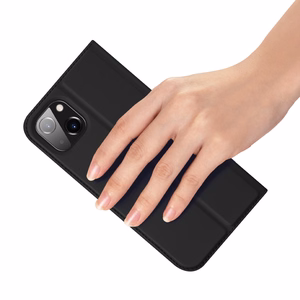 Dux Ducis Skin Pro holster flip dėklas iPhone 14 Plus juodas
