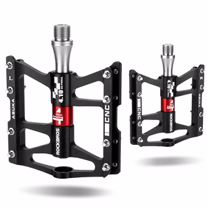Rockbros JT410 4.10 dviračio pedalai su 4 guoliais – juodi