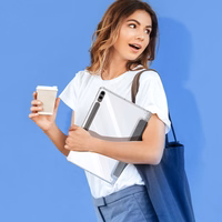 Dėklas Dux Ducis Unid Samsung X810/X816 Tab S9 Plus/X610/X616 Tab S9 FE Plus mėlynas