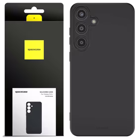 Spacecase Silikoninis dėklas 3.0 Galaxy S25+ juodas