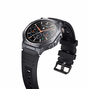 Išmanusis laikrodis Hoco 1,43" AMOLED GPS su skambinimo funkcija Y37 juodas