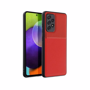 NOBLE dėklas telefonui SAMSUNG A52 5G / A52 LTE (4G) / A52s 5G raudonas