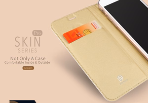 Dux Ducis Skin Pro dėklas Motorola Moto E7 Power/E7i Power auksinis