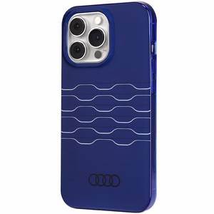 Audi IML Magnetinis dėklas telefonui iPhone 13 Pro Max - mėlynas