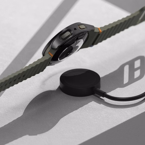 Ringke Slim ir grūdinto stiklo dėklas + stiklo rinkinys Samsung Galaxy Watch 7 44mm - juodas