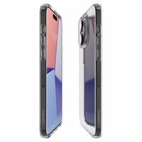Spigen Liquid Crystal dėklas telefonui iPhone 15 Pro Max - skaidrus