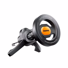 Automobilinis telefono laikiklis Remax RM-C14 MagSafe (air vent) juodas