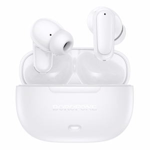 Borofone TWS Bluetooth ausinės BW96 Mellow baltos