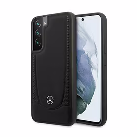 Mercedes odinis Urban Line dėklas Samsung Galaxy S22+ - juodas