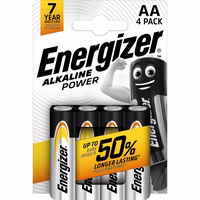 Energizer AP Alkaline Power 410850 baterija AA LR6 4 vnt.