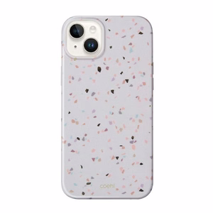 Dėklas telefonui (m) Uniq Coehl Terrazzo iPhone 14 Plus - smėlinas