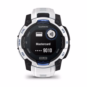 Garmin Instinct 3 Solar laikrodis, 45 mm, baltas