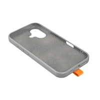 Loop Thin Mag dėklas for iPhone 16 Pro 6,3" pilkas