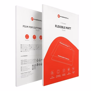 Plėvelė pjovimo aparatui Forcell F-Protect Flexible TABLET MATT planšetėms iki 13" 10 vnt.