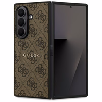 Dėklas telefonui GUESS SAMSUNG Z Fold7 GUHMZFD7P4MSEGCW (Magnētinis 4G PU su dideliu logotipu) rudas