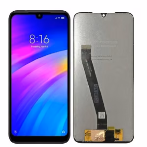 Ekranas skirtas Xiaomi Redmi 7 juodas HQ