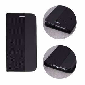 Dėklas Smart Senso Samsung A556 A55 5G juodas