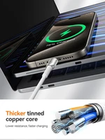 USB kabelis Joyroom S-A51 USB-C to Lightning 30W 1.2m pilkas