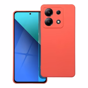 Silikoninis dėklas telefonui XIAOMI Redmi Note 13 5G persikinis