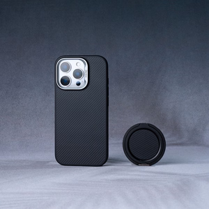 Benks Magnetic Armor Pro Kevlar Case Metal Frame 600D (AD66) for Iphone 16 Pro Max black (Camera Control Button)