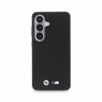 BMW M Metal Logo MagSafe Case for Samsung Galaxy S26 - Black