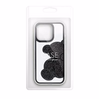 TEDDY BEAR dėklas telefonui IPHONE 17 juodas