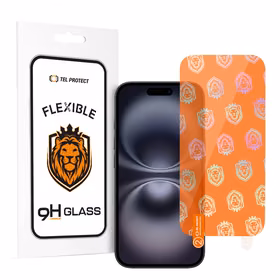 Tel Protect Best Flexible Hybrid grūdintas stiklas Iphone 16 Plus