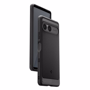 Spigen Rugged Armor dėklas Sony Xperia 10 VII telefonui - matinė juoda