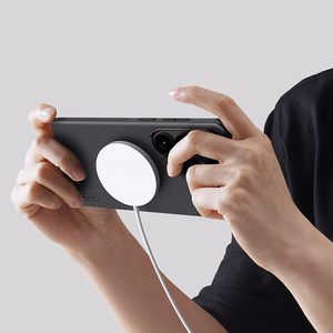 Nillkin Super Frosted Shield Pro magnetinis MagSafe suderinamas dėklas skirta Samsung Galaxy S26 Ultra juodas