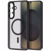 Tech-Protect BasicMag MagSafe Dėklas for Samsung Galaxy S26 - skaidrus juodas