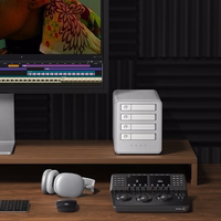 "Orico" 8848U4 DAS serijos 4 lizdų M.2 NVMe SSD diskų masyvas - baltas