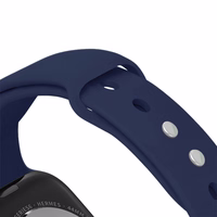 Crong Liquid - Apple Watch dirželis 44/45/46/49 mm (Navy mėlynas)
