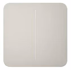 SMART SOLOBUTTON 2GANG/OYSTER 46020 AJAX