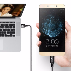 USB laidas Wozinsky WUC-L2BE mėlynas Lightning 200cm