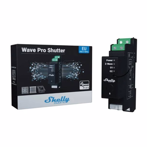 DIN relė su energijos matavimu Shelly Qubino Wave Pro Shutter