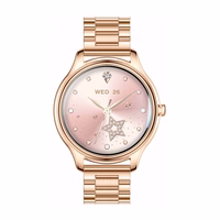 COLMI L28 išmanusis laikrodis (auksinis + auksinis plieninis dirželis)