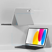 Tech-Protect SC Pen + klaviatūros dėklas iPad 10.9" 2022 (10-oji gen.) / 11" 2025 (11-oji gen.) - pilkas