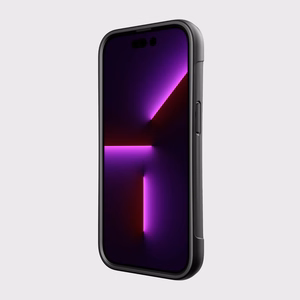 Raptic X-Doria Clutch dėklas iPhone 14 su Magnetine galinė juoda danga