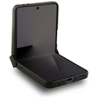 KARL LAGERFELD dėklas telefonui SAMSUNG Z Flip7, suderinamas su magnetiniu MagSafe (PU K&C PINS) juodas