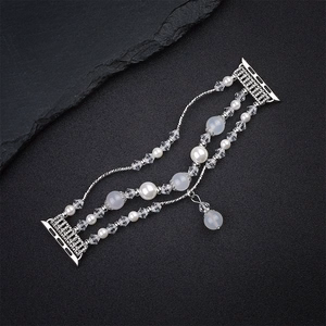 Apple Watch apyrankės kilpa 42/44/45 dizainas 4 balta