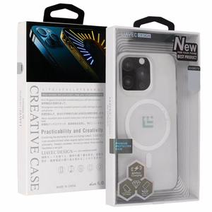 Warframe Magsafe Series Dėklas telefonui Iphone 15 Plus baltas