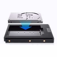 "Orico D2SS-6G" 2,5 colio disko adapteris į 3,5 colio keitiklį - juodas