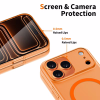 Tech-Protect Magslim MagSafe deklas, skirtas iPhone 17 Pro - Oranzinis