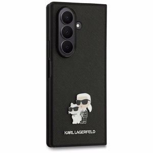 KARL LAGERFELD case for SAMSUNG Z Fold7 KLHCZFD7SAPKCNPK (Saffiano KC PIN) black