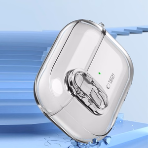 Tech-Protect Slim Hook dėklas AirPods 1 / 2 (m) - skaidrus