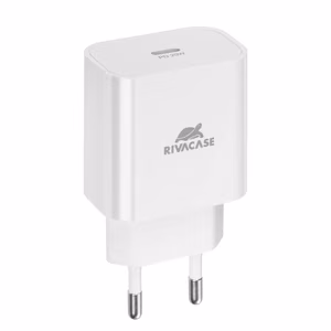 Rivacase sieninis įkroviklis baltas PS4101 W00
