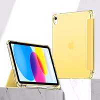 Tech-Protect SC Pen Hybrid dėklas iPad 10 / 2022 - geltonas - permatomas