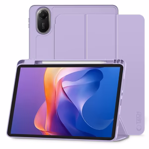 Tech-Protect SmartCase Pen deklas Xiaomi Redmi Pad 2 11.0 - Violetinis