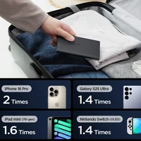 Spigen Essential EA2210 išorinė baterija 10000 mAh 22.5W - juoda