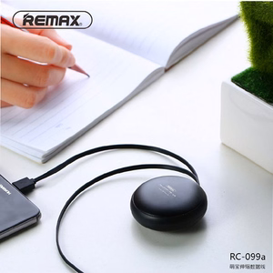 REMAX kabelis Cutebaby RC-99a - USB į Type C - 1 metras juodas